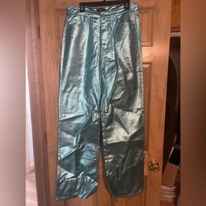 Metallic Pants